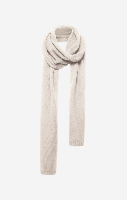 THE WRAP AROUND SCARF - BONE