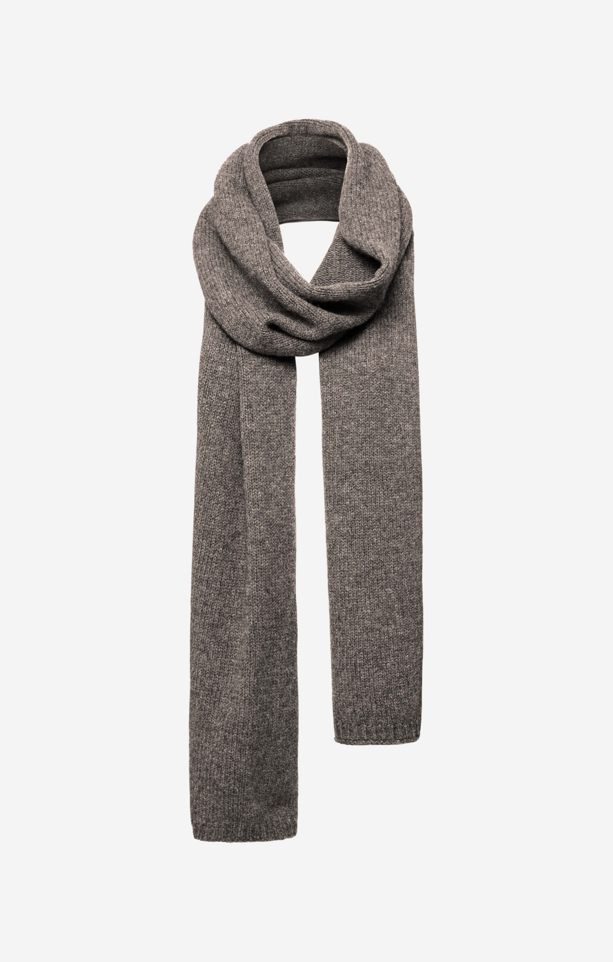 Merrell Scarf THE WRAP AROUND MERINO CASHMERE SCARF - NEUTRAL MARLE – All Things Golden