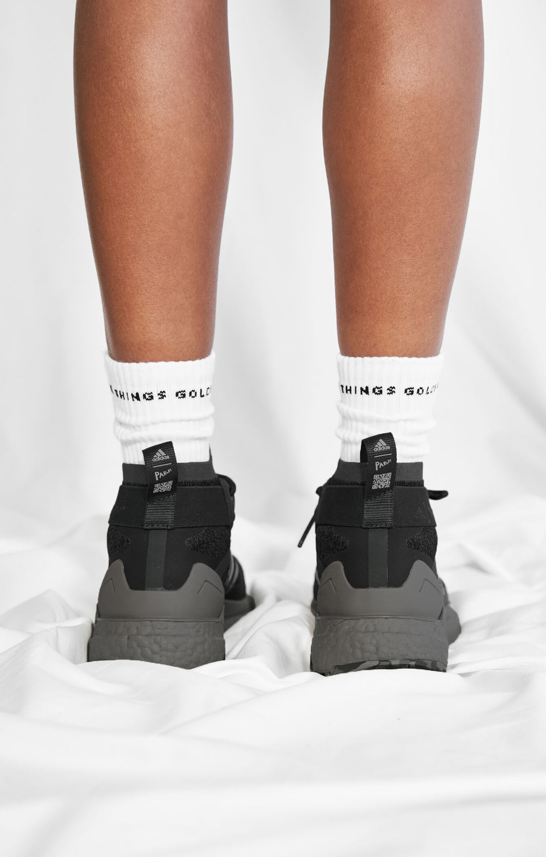 THE A.T.G CREW SOCK 3 PACK - WHITE