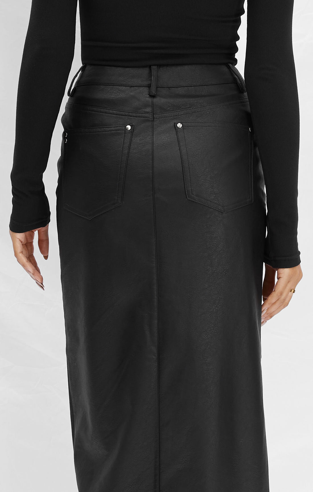 THE PEBBLED™ MAXI SKIRT