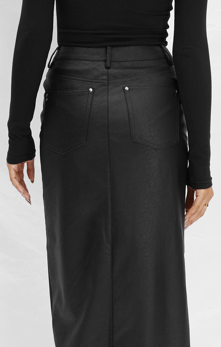 THE PEBBLED™ MAXI SKIRT