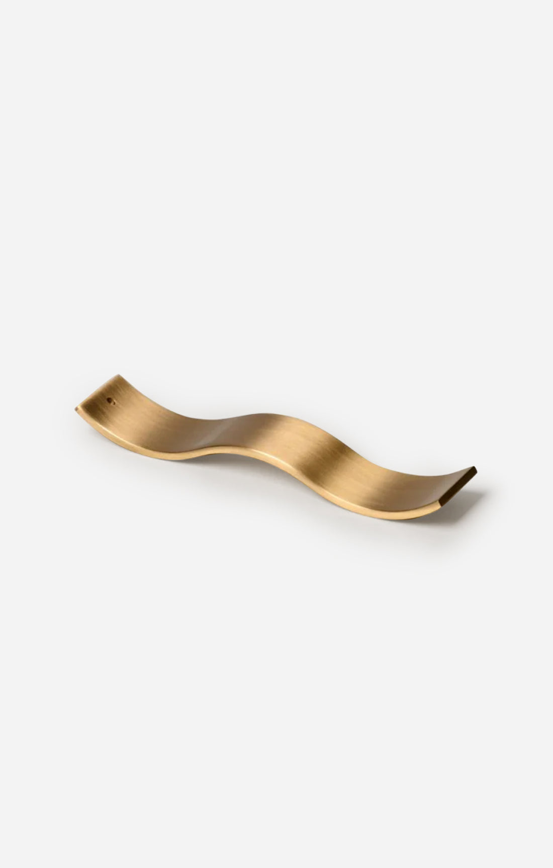 WAVE INCENSE HOLDER - BRASS