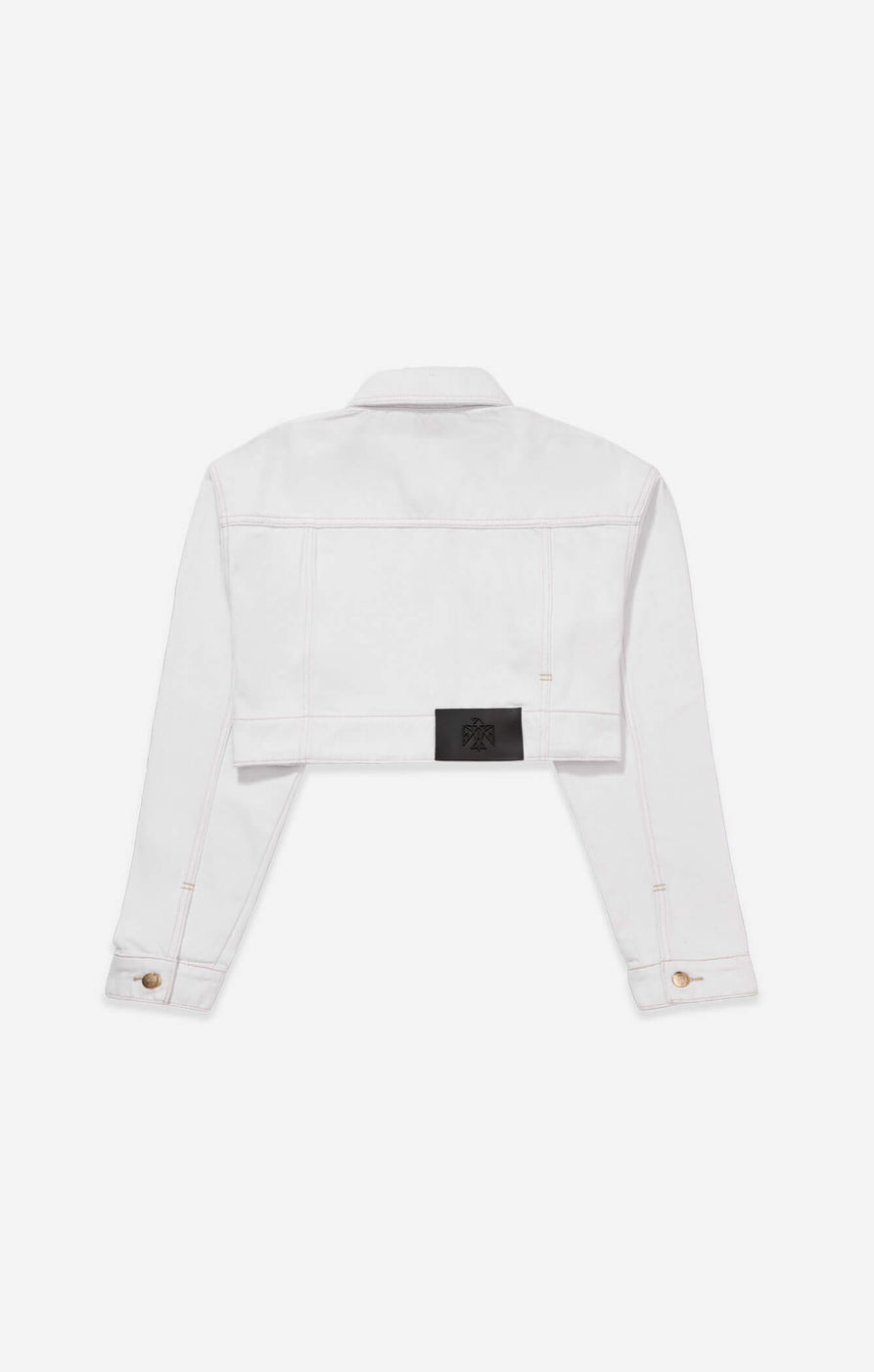 THE BOX CROP JACKET - WASHED BLACK – All Things Golden