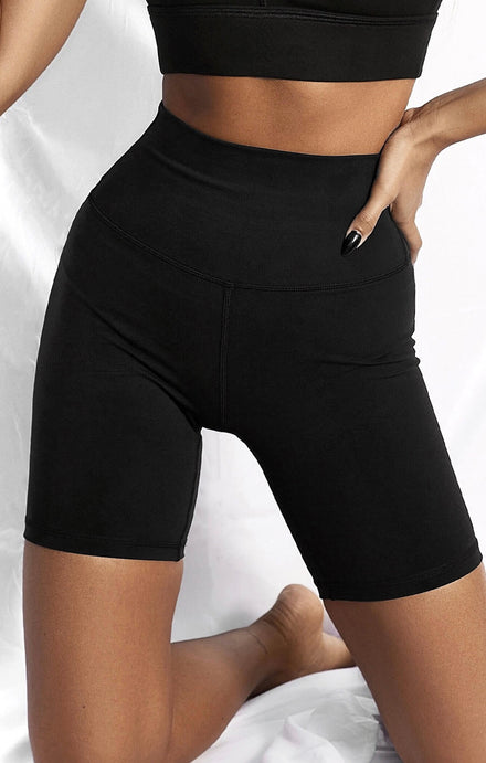 THE SCULPT™ BIKE SHORT - BUTTER BLACK