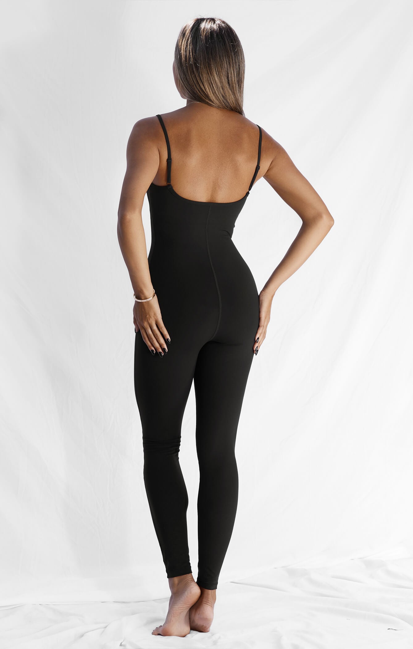 THE A.T.G SCULPT™ FULL LENGTH ONESIE - BUTTER BLACK