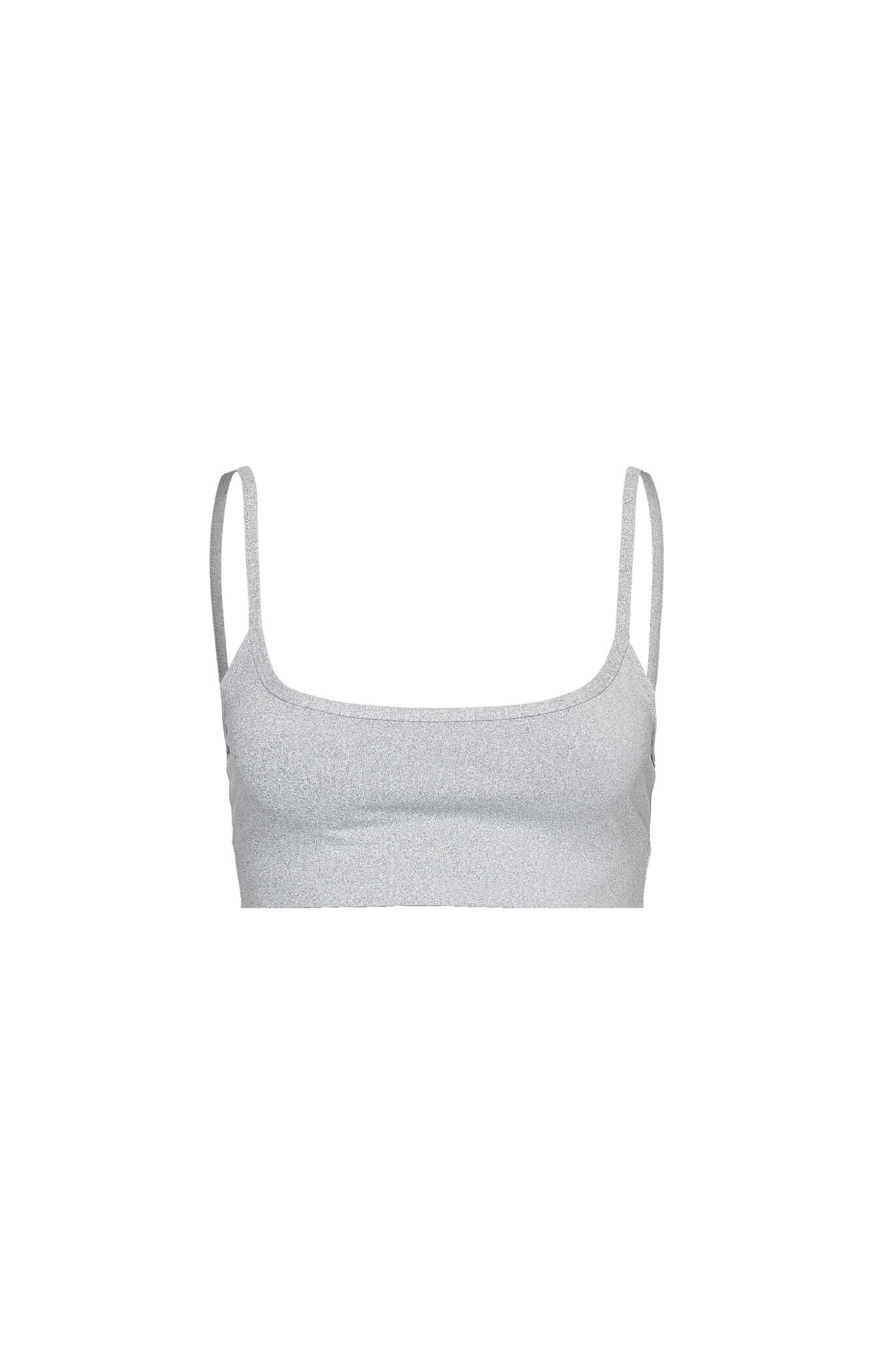 THE A.T.G SCULPT™ SEAMLESS CROP - GREY STATIC