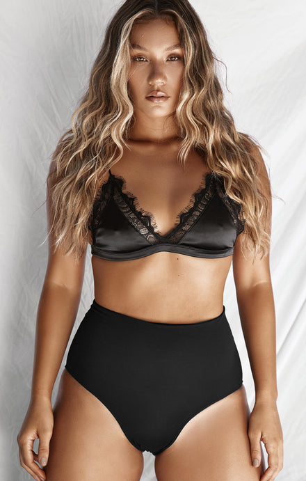 THE LOVER BRALETTE - BLACK