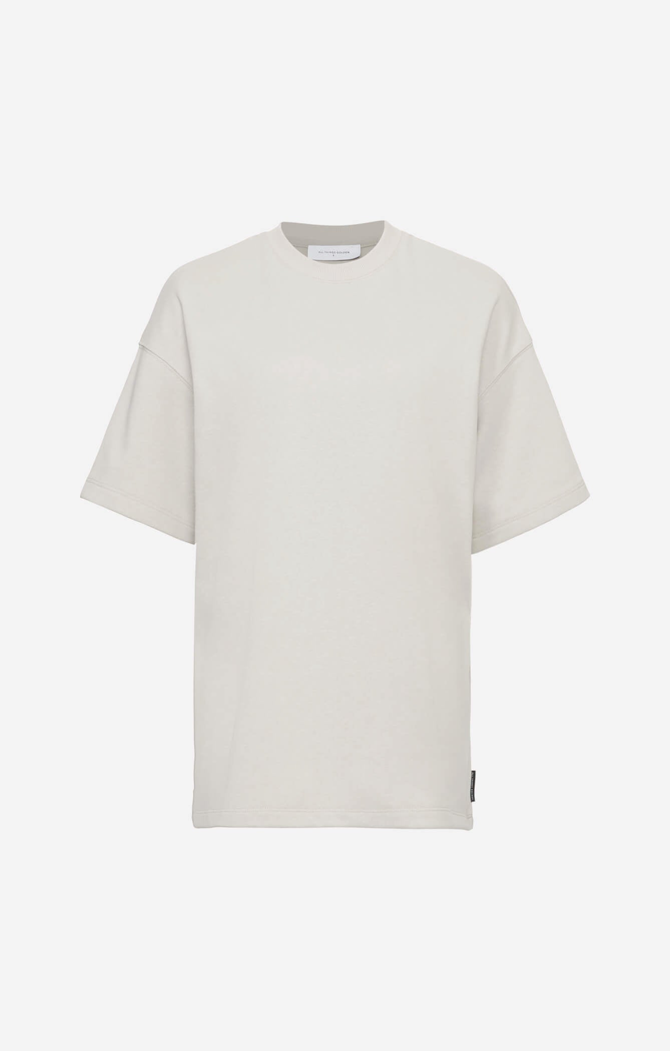 THE TERRY TEE - STONE